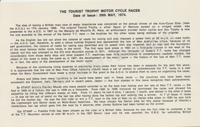 File:IM-Tourist-Trophy-Motorcycle-Races-1st-Issue-1974-information-card-front.jpg
