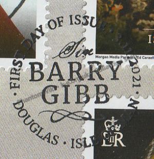 Main postmark for Sir Barry Gibb • Singer • Songwriter • Producer