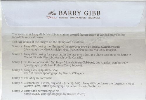 Reverse of Sir Barry Gibb • Singer • Songwriter • Producer
