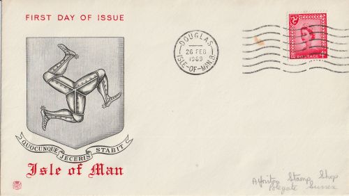 Queen Elizabeth II regional definitive — 4d — shield cover