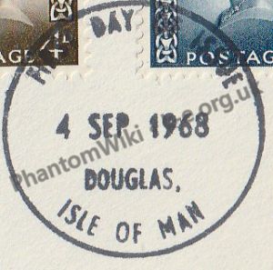 Main postmark for Queen Elizabeth II regional definitives — 4d and 5d — GPO cover